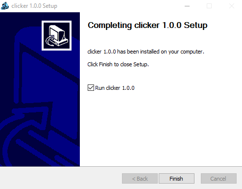 install finish